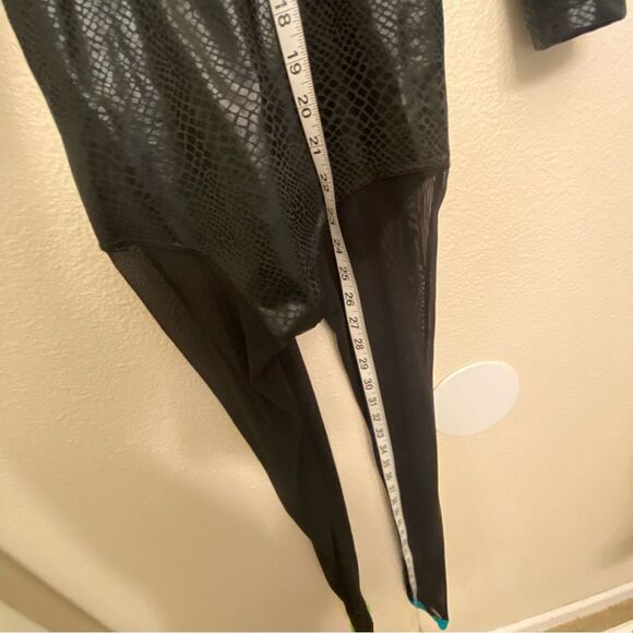 Revolution Dance black neon unitard costume ELECTRIC TOUCH RC22775 SA adult - Picture 8 of 10